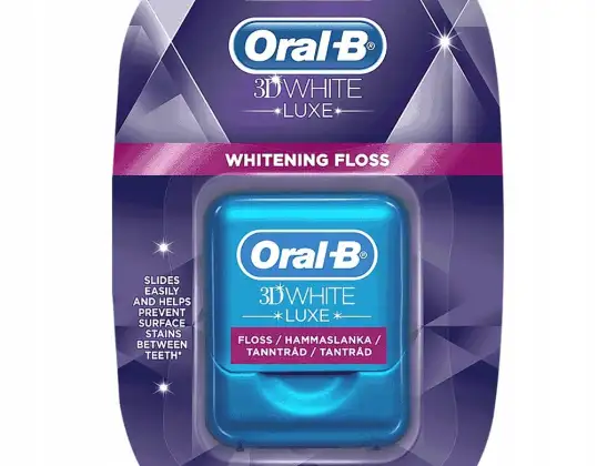 Зубная нить Oral-B 3D Белая нить 35м