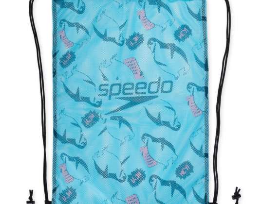 Backpack unisex Speedo Mesh Bag TEAL/FLAMINGO PINK 8-12813H212