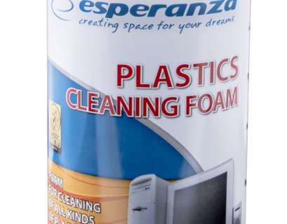 PLASTIC CLEANING FOAM 400ML ES104