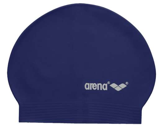 Unisex Swimming Cap Arena Soft Latex NAVY/SILVER ASSORTED ONE SIZE 91294/72