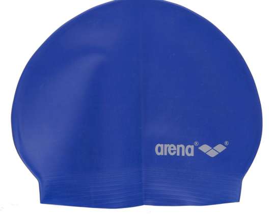 Unisex swimming cap Arena Soft Latex BLUE ASSORTED ONE SIZE ARENA CAP SOFT LATEX NAVY WHITE 91294/72