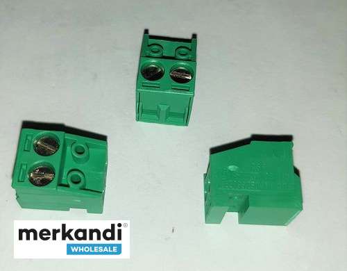 Modular 2-pole female connector - pack 10 pieces