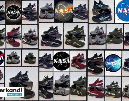 NASA Sports Shoes - samling av høyytelses sportssko og joggesko, størrelse 40-45