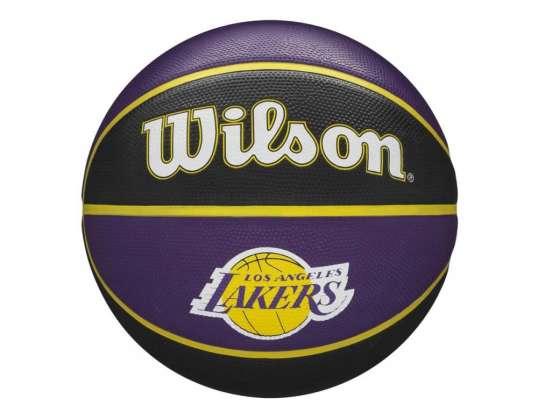 Wilson NBA Team Los Angeles Lakers Utendørs størrelse 7 - WTB1300XBLAL