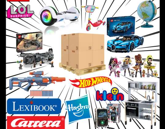 TOY PALLETS LARGE SELECTION RETURN WELL-KNOWN BRANDS