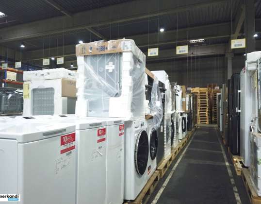 Produtos brancos devolvidos - máquina de lavar louça, máquina de lavar roupa, secadora
