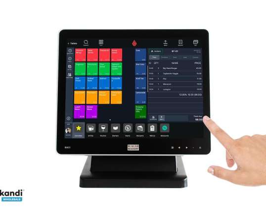 Monitor touch screen POS Wincor-Nixdorf BA93 15 pollici (1024x768) Supporto