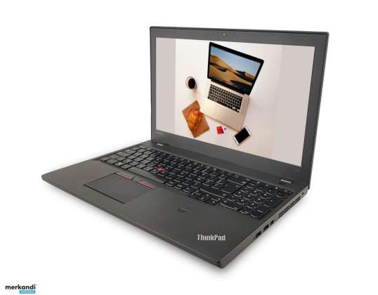 39x Lenovo ThinkPad T560 i5-6200U 8/256 GB klass A, nätadapter (MS)