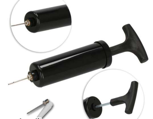 Aqua-Sport Aiguille de pompe à bille Powerstrech Pro Noir AS2850