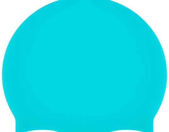 Monocap Silikon Badekappe für Schwimmbad Blau