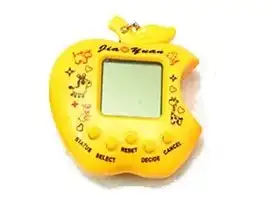 Tamagotchi toy, electronic yellow apple game