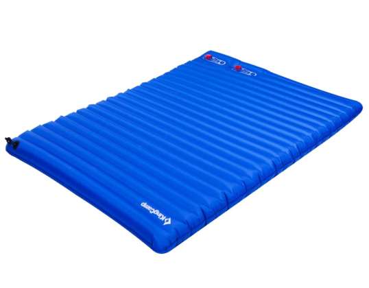 Inflatable mattress KING CAMP Double with pump