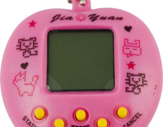 Tamagotchi elektroniskā spēle rotaļlieta 49in1 rozā