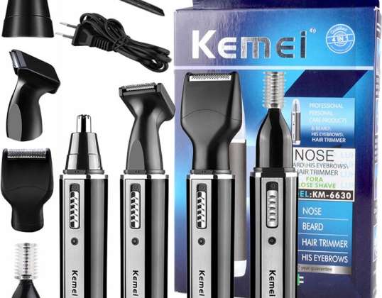 Trimmer 4IN1 TRIMMER FOR BEARD NOSE EYEBROWS KEMEI 4 attachments 6661