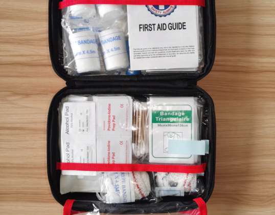 16 Piece 1st Aid Kit - Emergency First Aid Kit - Emergency Medical Kit - Personlig verneutstyr