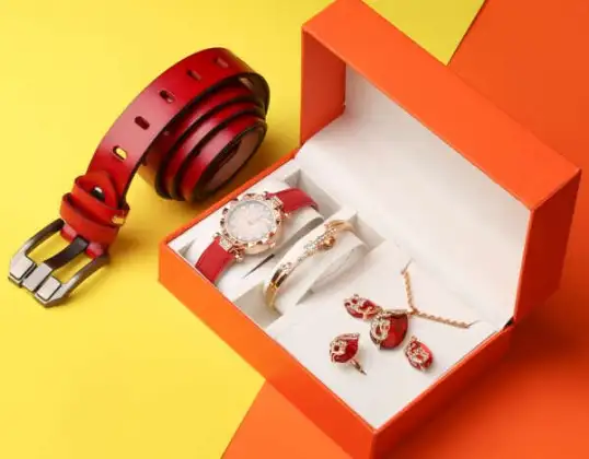 Red Fashion pack	Daring and glamorous fashion accessories