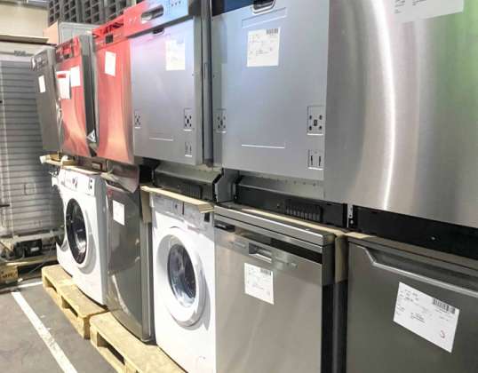 Large Appliances Returns | White goods: washing machine, refrigerator,