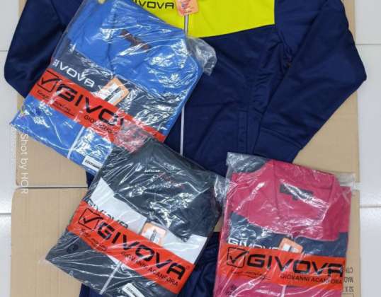 Muška sportska odijela za praćenje - GIVOVA- ponuda dionica na sniženoj prodaji