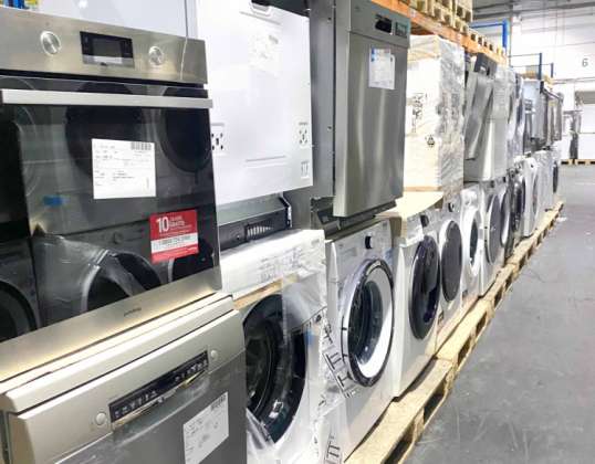 Large Appliances Returns | White goods: washing machine, dryer, refri