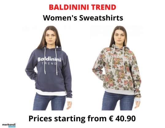STOCK WOMEN&#39;S SWEATSHIRTS BALDININI TREND