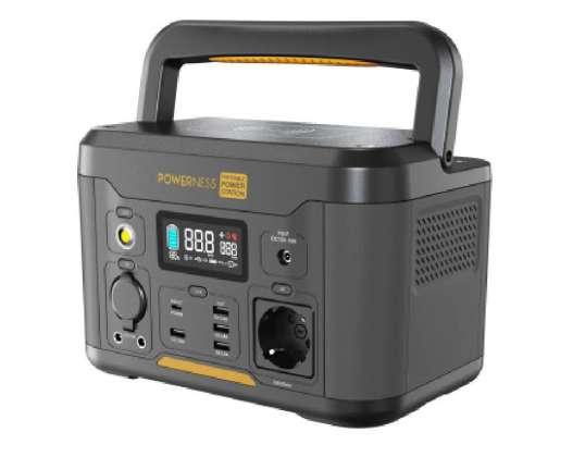 Draagbare POWERSTATION 515Wh 34.8Ah 14.8V Zonnegenerator - 1000W