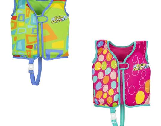 BESTWAY Aquastar Gilet de bain - M-L - rose