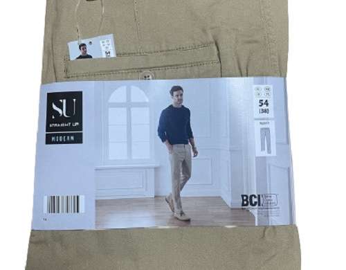 Men's Pants Straight up For Leisure and Spring
