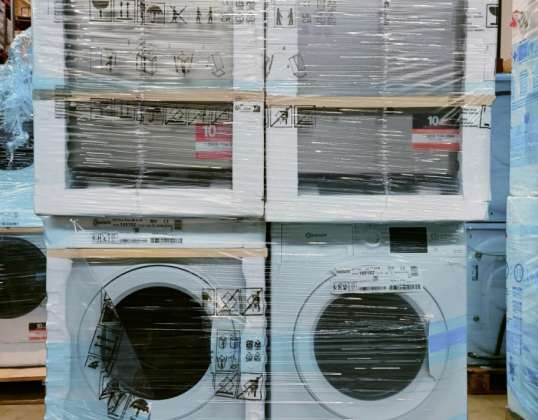 Bauknecht vaskemaskiner, tørketromler, kjøleskap etc. - B / C kvalitet hvitevarer laget i Tyskland - ukentlige leveranser