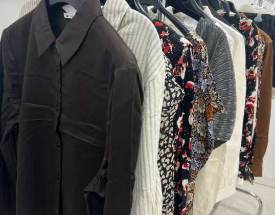 Destocking camaieu skjorter, bluser, kvinner - Sett med 100 stk i komplett serie.