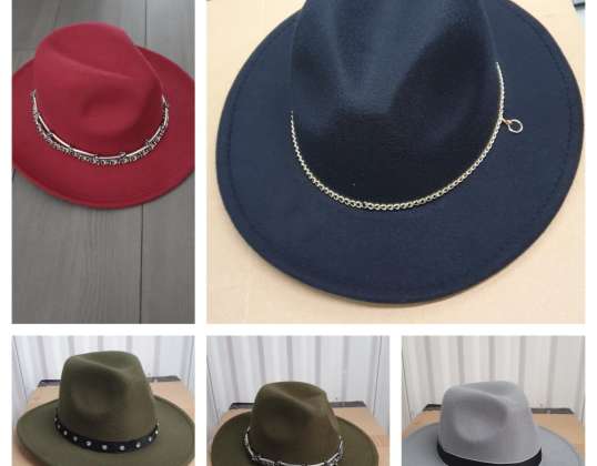 Якісні капелюхи Fedora оптом від відомого бренду Uncommon Souls - Великобританія