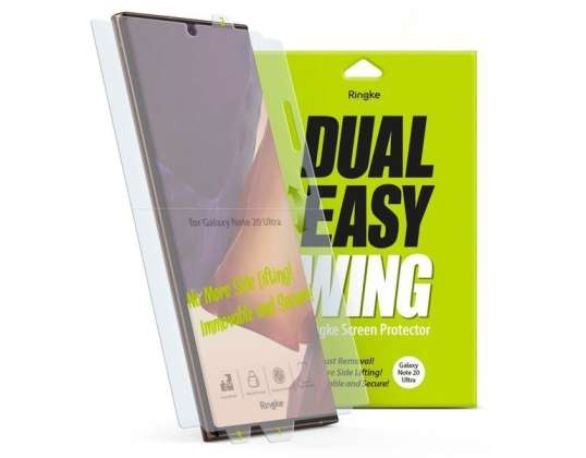 2x Ringke Dual easy film hydrogel film for Samsung Galaxy Note 20 U