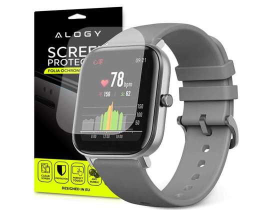 5x Alogy Screen Protector Film pentru Smartwatch pentru AmazFit GTS