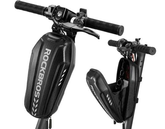 Wasserdichte Hülle Scooter Fahrradtasche Rahmenhalter RockBros B62 Schwarz