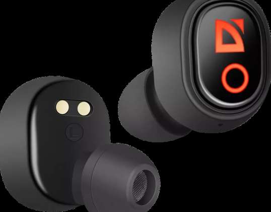 DEFENDER BLUETOOTH TWINS 639 CASQUE NOIR