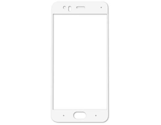 Xiaomi Mi6 9H Full Screen tvrzené sklo bílé