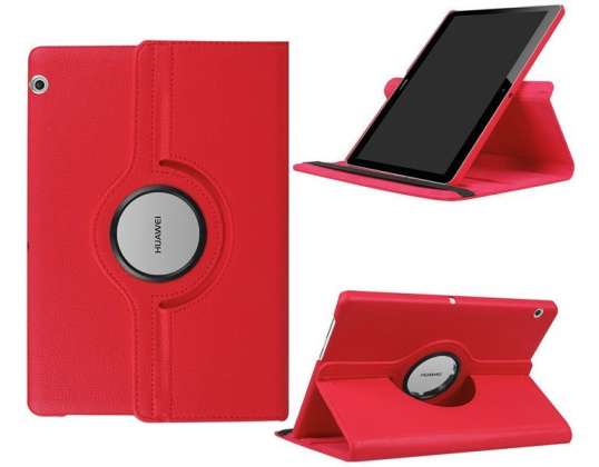 Калъф за завъртане на Alogy 360° за Huawei MediaPad T3 10 9.6'' червен
