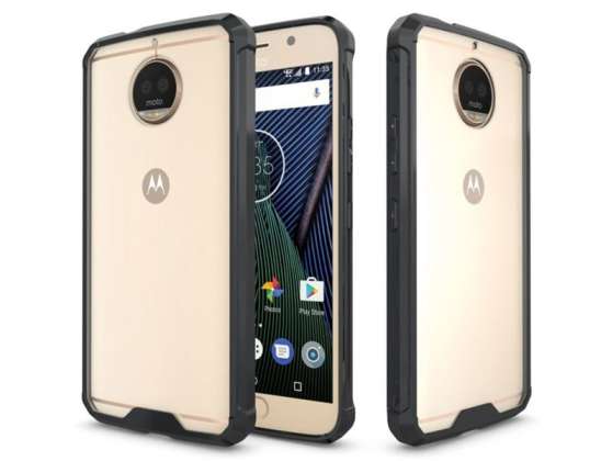 Case Alogy Crystal Armor Motorola Moto G5S Plus zwart