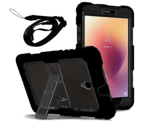 "Alogy Shock Proof" dėklas, skirtas "Samsung Galaxy Tab A 8.0 T380/ T385" juodai