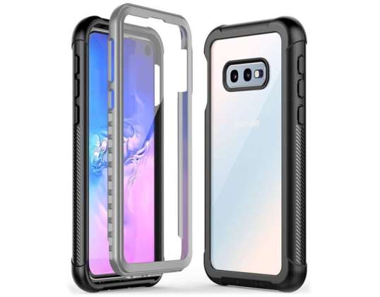 Case Alogy armored rugged Full-body for Samsung Galaxy S10e Grey-charm