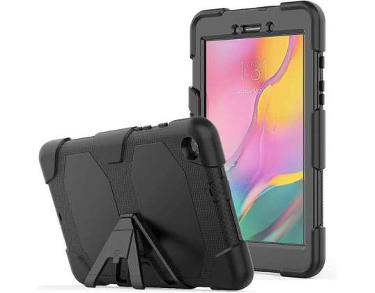 Alogy Military Duty Case, skirtas Galaxy Tab A 8.0 2019 T290/T295 Juoda