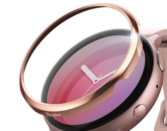 Nakładka Ringke Bezel do Galaxy Watch Active 2 40mm stal Rose Gold