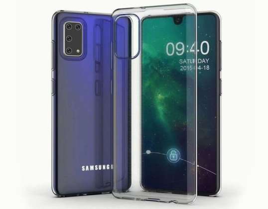 Samsung Galaxy A41 şeffaf için silikon kılıf Alogy kılıf
