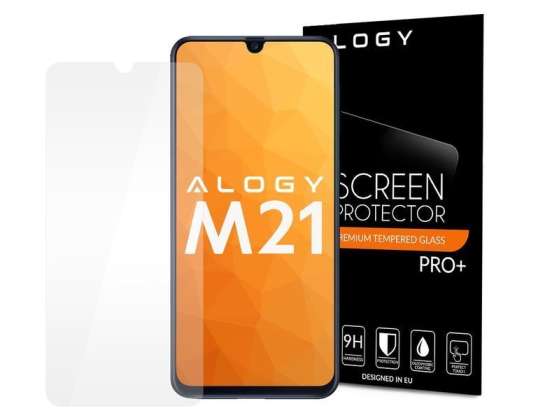 Samsung Galaxy M21 için Ekran için Alogy Temperli Cam