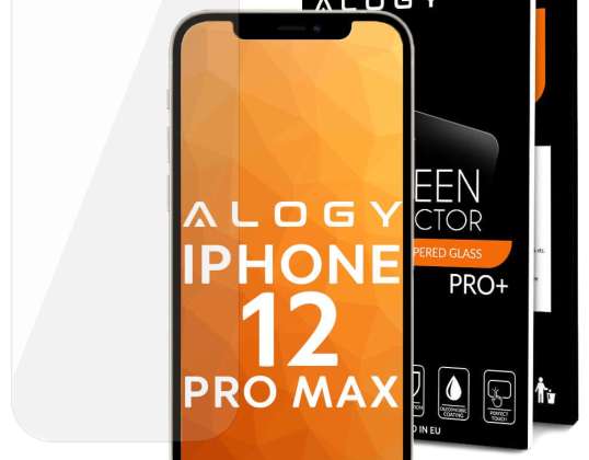 Alogy Tempered Glass for Screen for Apple iPhone 12 Pro Max