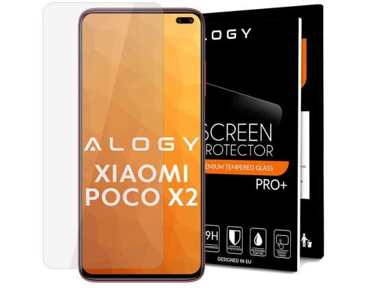 9H gehärtetes Glas Alogy für Bildschirm für Xiaomi Poco X2