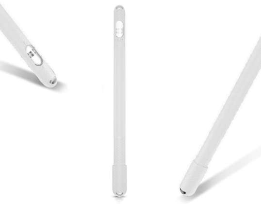 Aizsargapvalks Apple Pencil 1 Balts futrāļa vāks