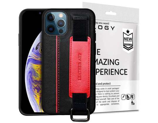 Case Alogy Leather Case for Apple iPhone 12 Pro Max 6.5 Black