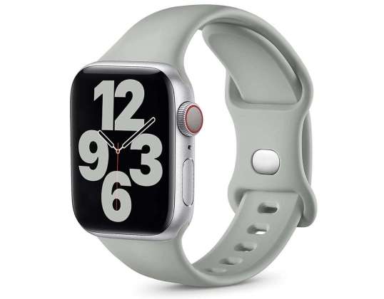 Alogy Спортивный ремешок Резина для Apple Watch 42/44/45/49mm Серый