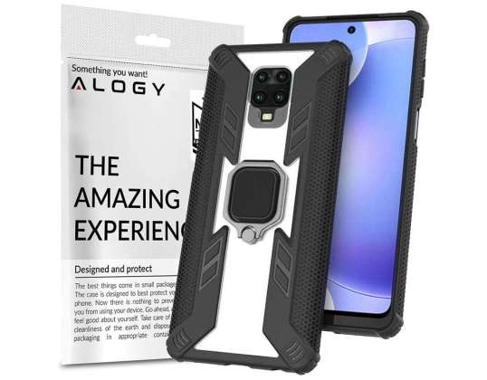 Alogy Ring Carbon Holder for Xiaomi Redmi Note 9S/ Pro/ M