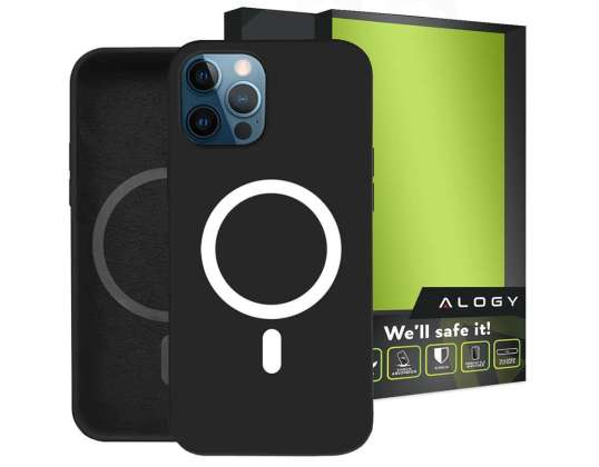 MagSafe-hoesje Alogy Ultra Slim Mag voor Qi-opladers voor iPhone 12/ Pro